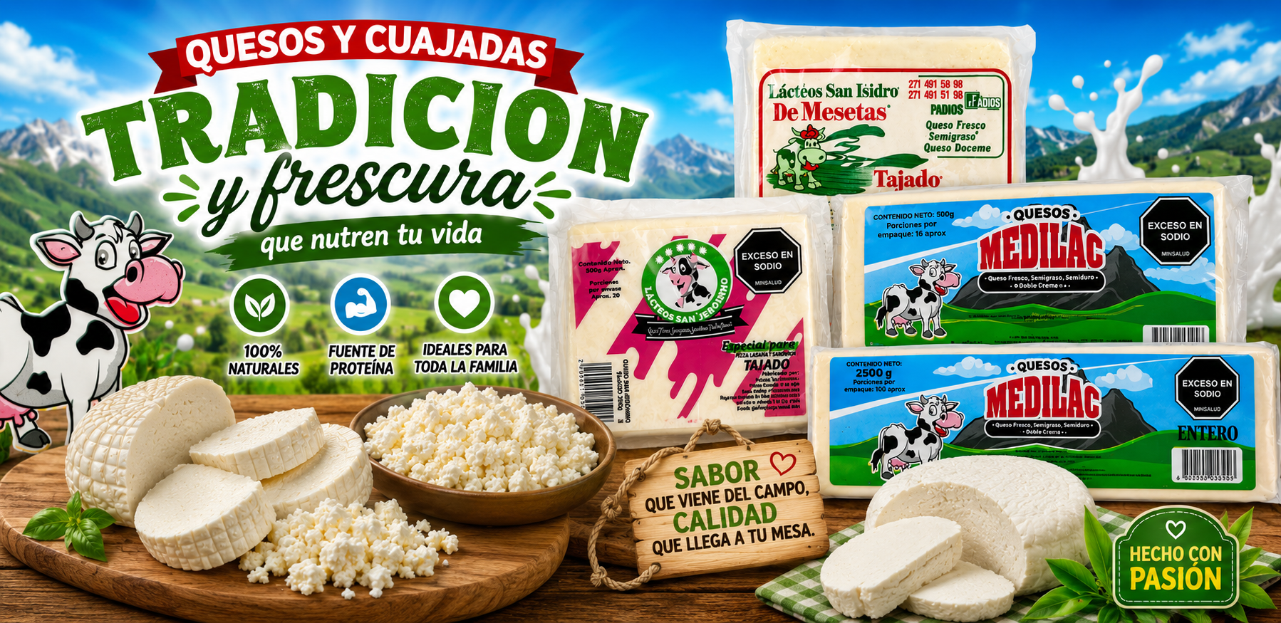 Quesos y Cuajadas 