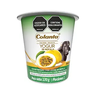 Yogur Búfala Maracuyá Colanta x 170 g