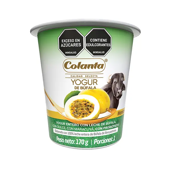 Yogur Búfala Maracuyá Colanta x 170 g