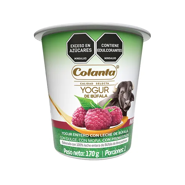 Yogur Búfala Mora Colanta x 170 g