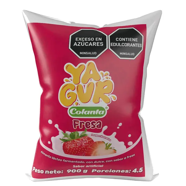 Yagur Fresa Colanta 900 g