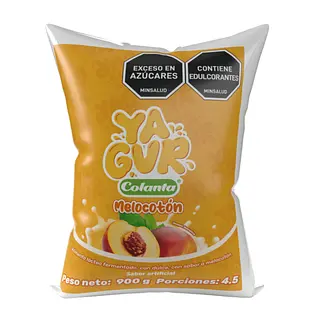 Yagur Melocotón Colanta 900 g