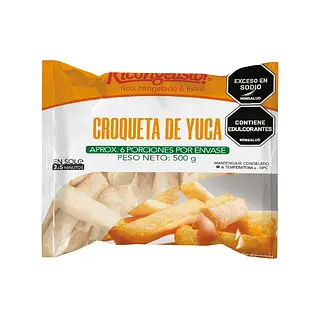 Yuca Croqueta Ricongelisto x 500 g