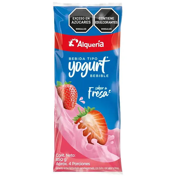 Yogurt Fresa Alquería 850 g