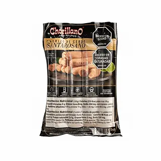 Chorizo Santarrosano Chorillano 330 g x 4 u