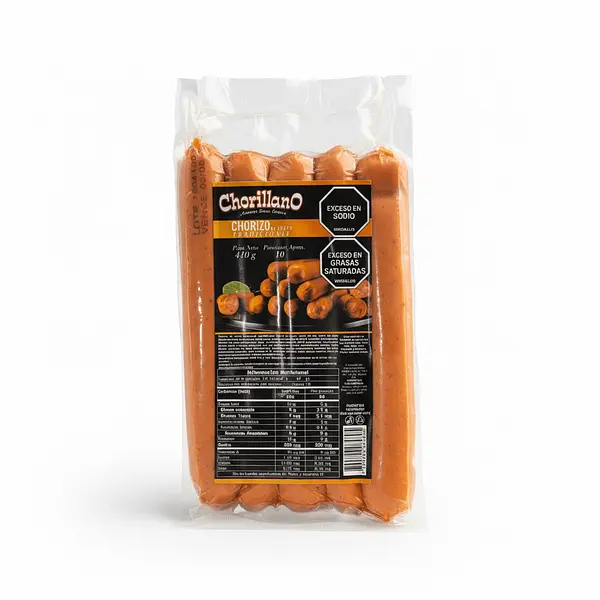 Chorizo Tradicional Chorillano 940 g x 10 u