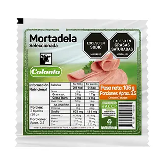 Mortadela Colanta 105 g
