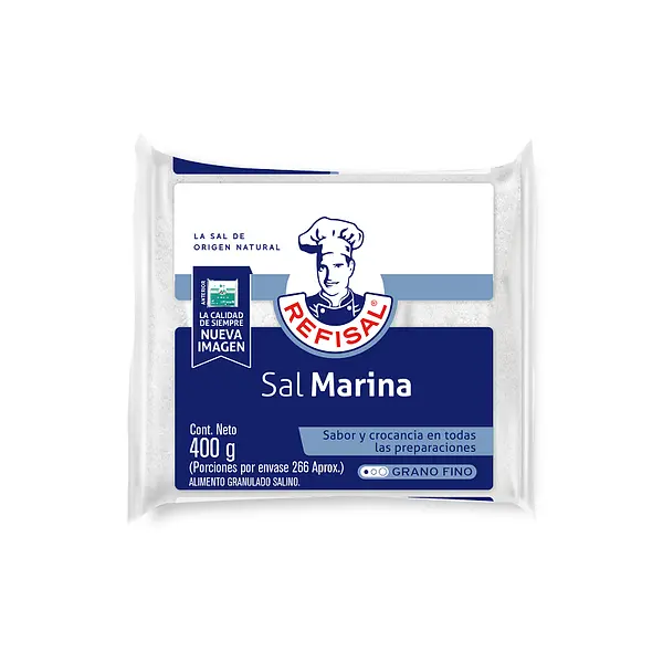 Sal marina Refisal x 400 g