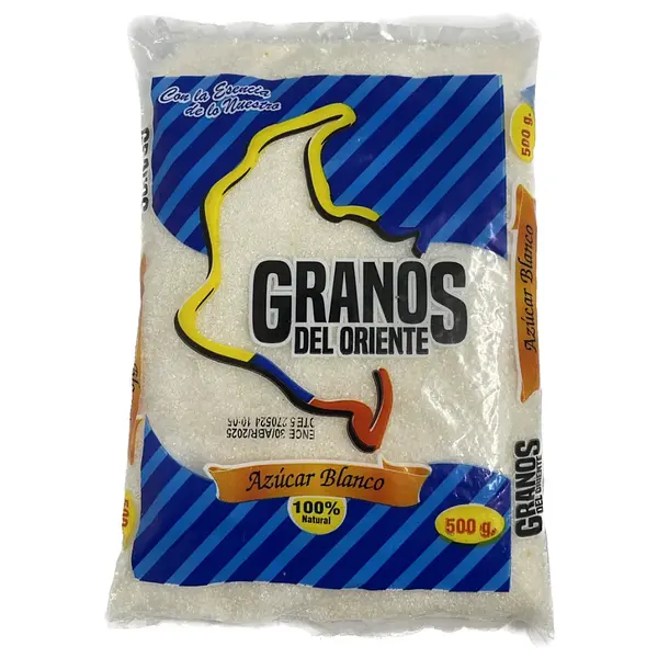 Azucar Blanca Granos Oriente x 500 g