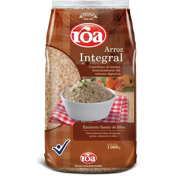 Arroz Roa Integral x 1000 g