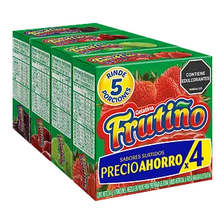 Gelatina Frutiño x 4