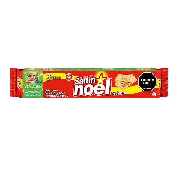 Galletas Saltin Rojo x 6 Tacos