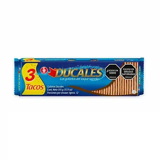Ducales 315 g  x 3 Tacos