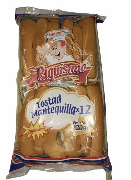 Tostadas Riquisimo Mantequilla x 120 g