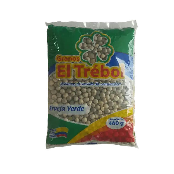 Arveja Verde Trebol x 460 g