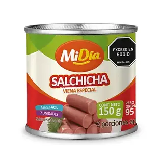 Salchicha Viena Mi Día x 150 g