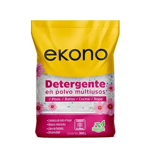 Detergente Floral Ekono x 2800  g