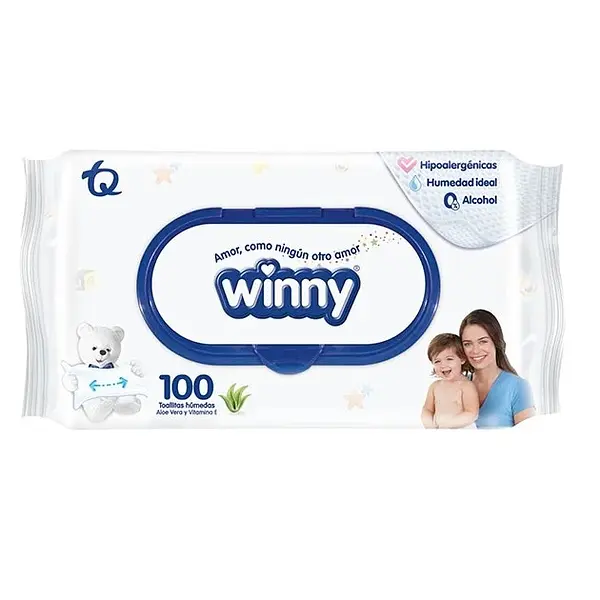 Toallitas Winny x 100 u
