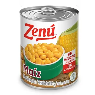 Maíz Dulce Zenu x 241 g