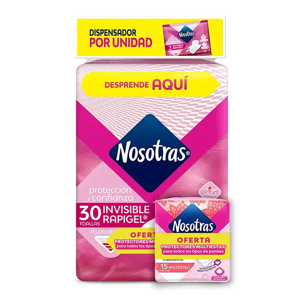 Nosotras Invisible Rapigel x 30