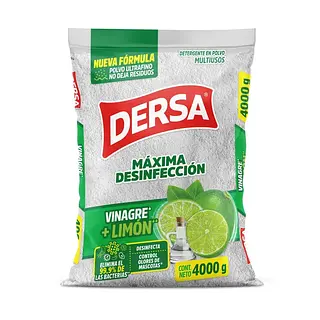 Dersa Vinagre + Limón x 4000 g