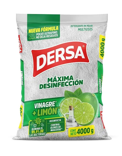 Dersa Vinagre + Limón x 4000 g