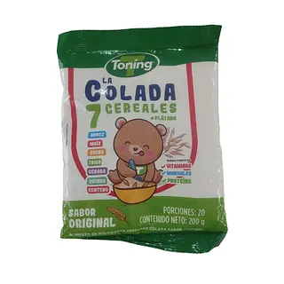 Colada 7 Cereales Original Toning x 200 g