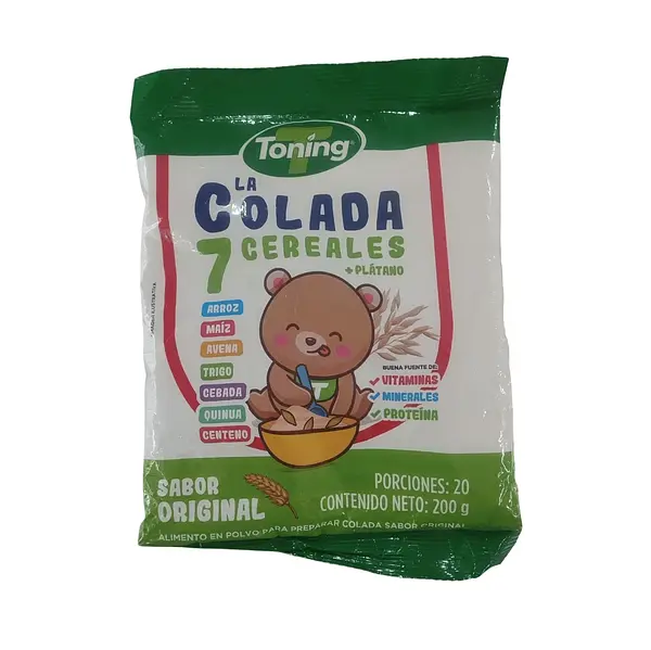 Colada 7 Cereales Original Toning x 200 g