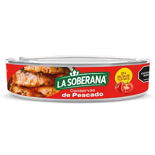 Sardinas en Tomate Soberana x 425 g