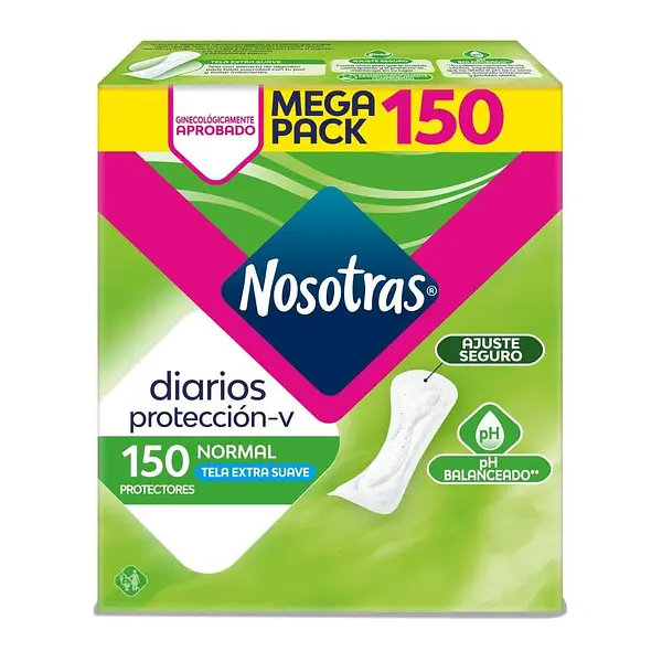 Protectores Diarios Normal x 150