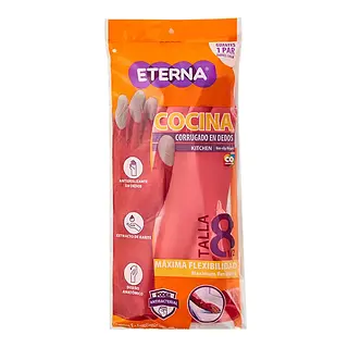 Guantes Corrugado Talla 8 1/2 ETERNA