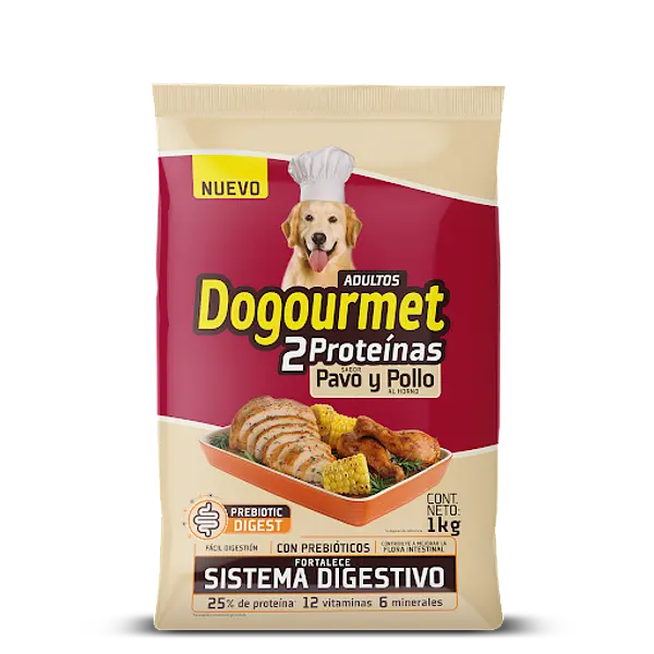 Dogourmet Pavo y Pollo Adulto 1 Kg