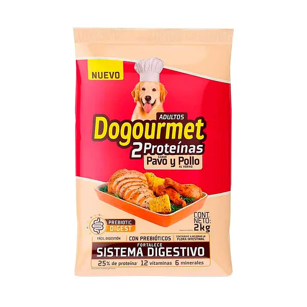 Dogourmet Pavo y Pollo Adulto 2 Kg