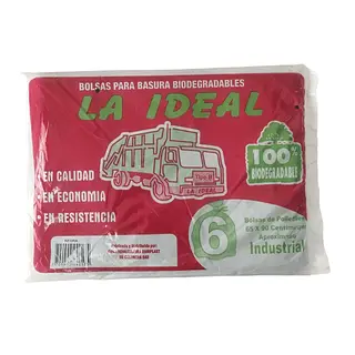 Bolsa LA IDEAL Industrial x 6 u