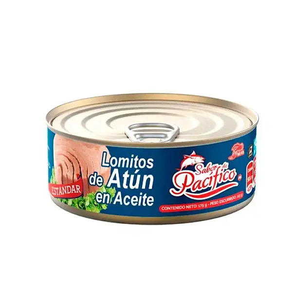 Lomitos Atún en Aceite Del Pacífico x 175 g