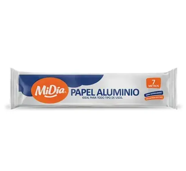 Papel Aluminio Repuesto Mi Dia x 7 m