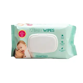 Toallas Húmedas BABY WIPES x 72