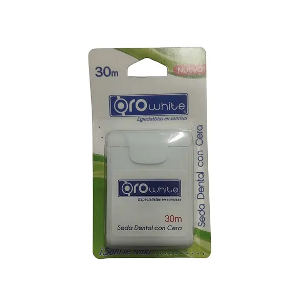 Seda Dental con Cera Orowhite x 30 m