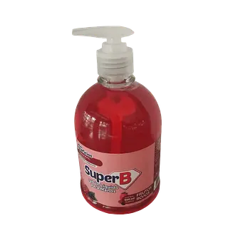 Jabón Líquido Super B Frutos Rojos x 500 ml