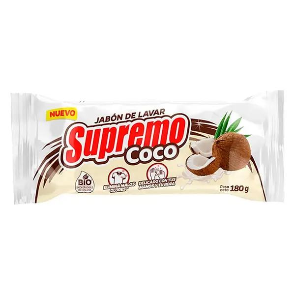 Jabón Supremo Coco x 180 g