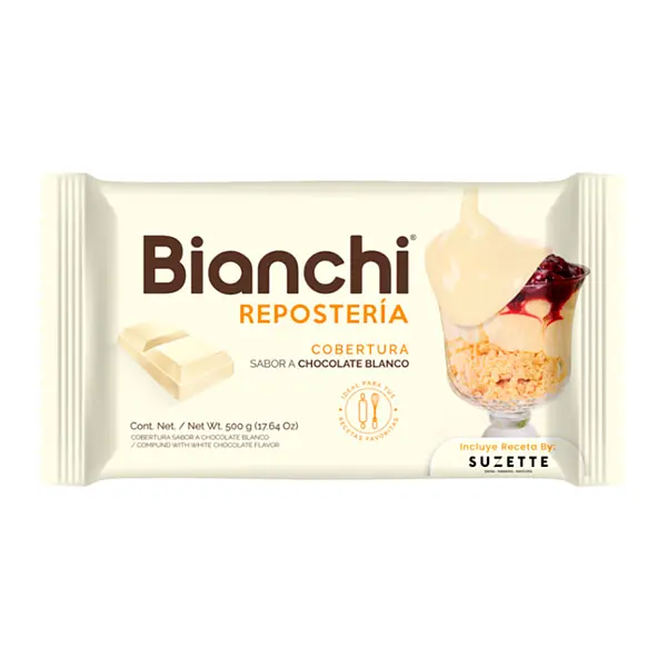 Cobertura Chocolate Blanco Bianchi x 500 g