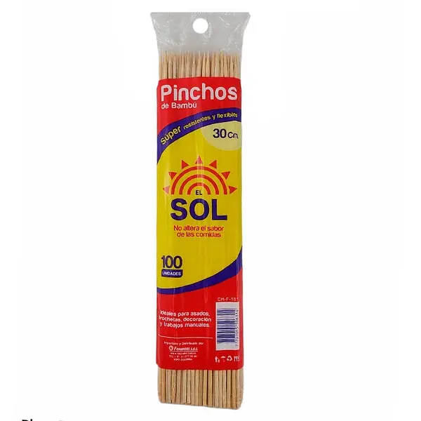 Palo Pincho Grueso x 30 cm
