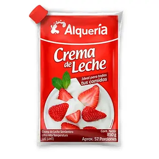 Crema de Leche Alqueria x 850 g