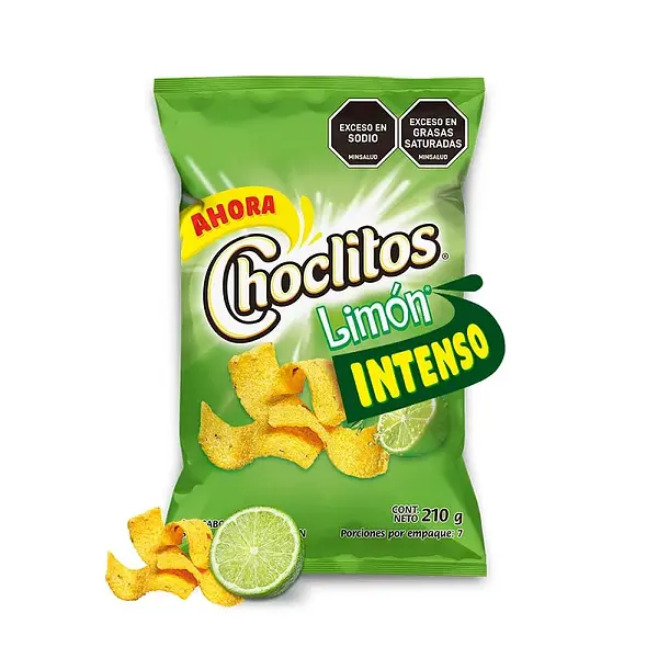 Choclitos Limón x 210 g