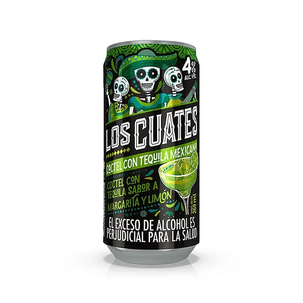 Los Cuates Coctel Limón x 269 ml