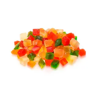 Fruta Cristalizada Sobre