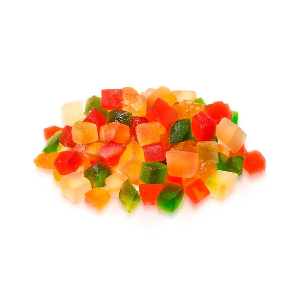 Fruta Cristalizada Sobre
