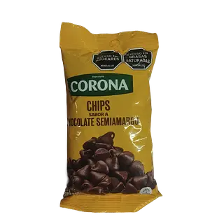 Chips de Chocolate Corona x 250 g