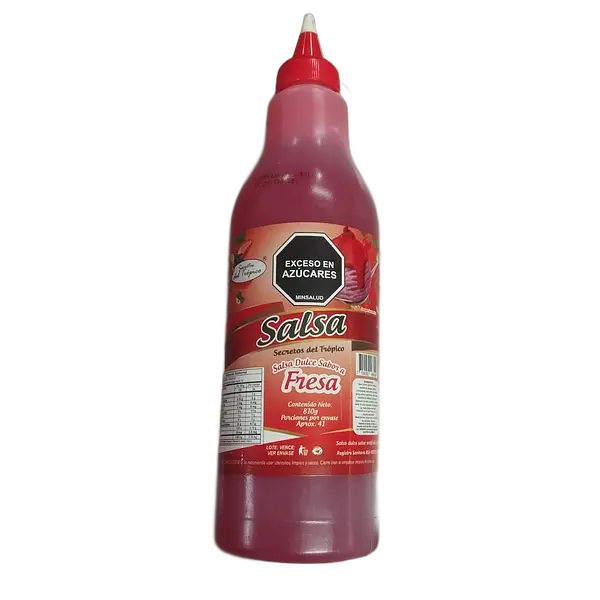 Salsa Fresa Tropico x 810 g