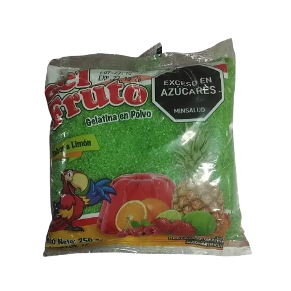 Gelatina en Polvo Gel Fruto Limón x 250 g